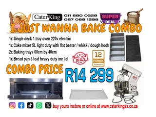 I Just Wanna Bake Combo Deal