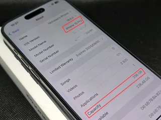 Apple iPhone 15 Pro | 256GB | Physical Sim &#43; eSIM | BH: 96% - Black Titanium