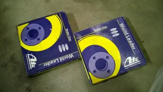 ATE Front Brake Discs bought for 2002 Nissan Sentra 140