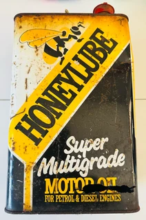 Honeylube Vintage Oil Can
