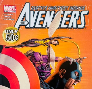 THE AVENGERS-EARTHS MIGHTIEST HEROS-DIRECT EDITION-LIONHEART OF AVALON-PART 1 OF 5-MARVEL COMICS