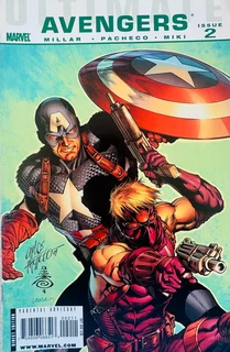 Ultimate Avengers Marvel Comicsissue: 2has Aged Related Wear As Seen In Pictures Pictures Form Part