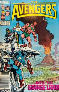 The Avengers-into The Savage Land-marvel Comics