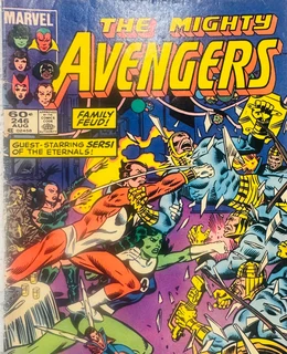 THE MIGHTY AVENGERS-FAMILY FEUD!-MARVEL COMICS