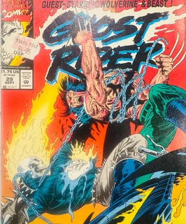 GHOST RIDER-GUEST- STARRING WOLVERINE &amp; BEAST-MARVEL COMICS