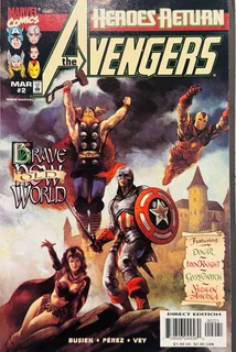 The Avengers-heroes Return-brave Old World-marvel Comics