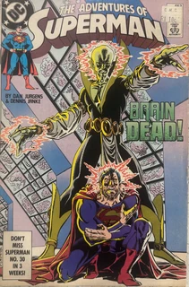 Superman-the Adventures Of Superman-brain Dead!-dc Comics