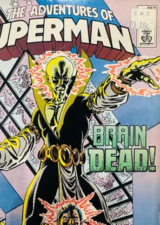 SUPERMAN-THE ADVENTURES OF SUPERMAN-BRAIN DEAD!-DC COMICS