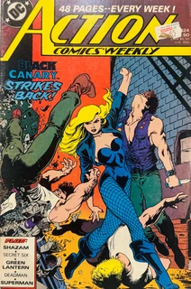 Action Comics Weekly -black Canary Strikes Back!action Comics Weekly-dv Comics