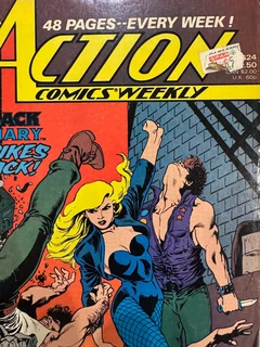 ACTION COMICS WEEKLY -BLACK CANARY STRIKES BACK!ACTION COMICS WEEKLY-DV COMICS