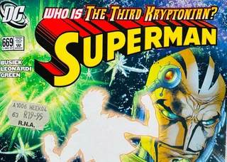 SUPERMAN-WHO IS THE THIRD KRYPTONIAN?-DC COMICS