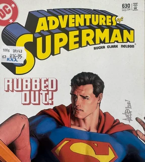 SUPERMAN-THE ADVENTURES OF SUPERMAN-RUBBED OUT!-DC COMICS