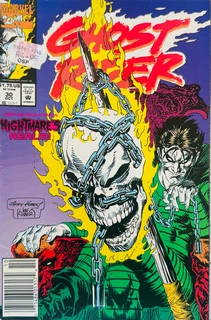 Ghost Rider-startling Revealations In Nightmare’s Realm!-marvel Comics