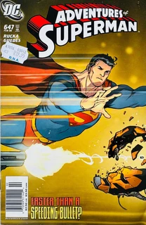 Superman-adventures Of Superman-faster Than A Speeding Bullet- Dc Comics