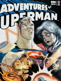 SUPERMAN-ADVENTURES OF SUPERMAN-MXY BRINGS BUNDLE OF JOY- DC COMICS