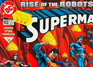 SUPERMAN- RISE OF THE ROBOTS-DC COMICS