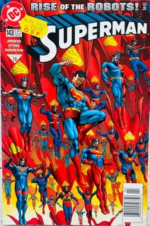 Superman- Rise Of The Robots-dc Comics