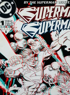 SUPERMAN-SUPERMAN RED SUPERMAN BLUE-DC COMICS