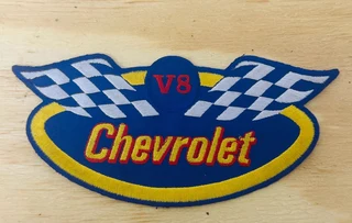 CHEVROLET V8 MATERIAL BADGE