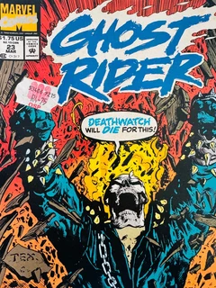 GHOST RIDER-DEATHWATCH WILL DIE FOR THIS-MARVEL COMICS