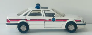 Rover Sterling-police Edition-corgi Model-die Cast Model-made In Great Britain-scale: 1/32