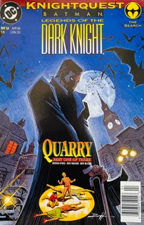 Batman-legends Of The Dark Knight-knightquest-quarry-part One Of Three-dc Comics