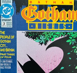 BATMAN-GOTHAM NIGHTS-THE PEOPLE OF GOTHAM CITY…AND BATMAN-PART ONE OF FOUR-DC COMICS
