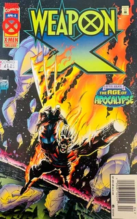 -men-weapon X-after Xavier: The Age Of Apocalypse-marvel Comics