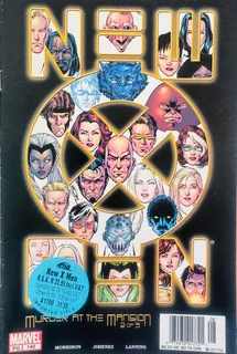 X-men-new X-men-murder At The Mansion-2 Of 3-marvel Comics