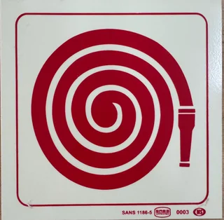 Signage-fire Hose Sign
