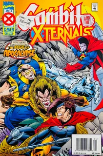 X-men-gambit And X-ternals-after  Xavier: The Age Of Apocalypse-marvel Comics