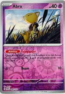 Pokémon-collector Cards-basic Series-abra