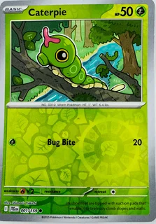 Pokémon Collector Cardsbasic Seriescaterpie