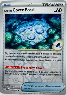 Pokémon-collector Cards-item Series-trainer-antique  Cover Fossil