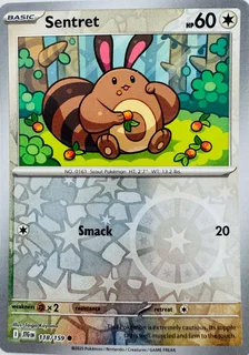 Pokémon-collector Cards-basic Series-sentret