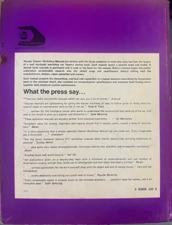 THE HAYNES MANUAL ON TOYOTA CORONA AND MARK II-HAYNES 230-FROM 1969 TO 1974