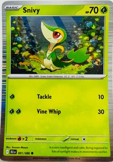 Pokémon-collector Cards-basic Series-snivy