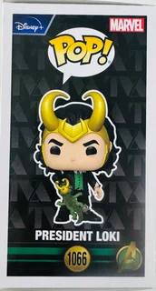 FUNKO POP-LOKI 1066-PRESIDENT  LOKI-FUNKO 2022 WINTER CONVENTION  LIMITED EDITION