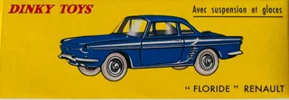 Dinky Cars-renault Floride-die Cast Model-model Number: 191-scale: 1:43-make: Mattel De Agost
