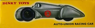 Dinky Cars-auto Union Racing Car-die Cast Model-model Number: 23d-scale: 1:43