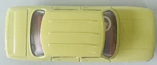 DINKY CARS-RENAULT R8-DIE CAST MODEL-MODEL NUMBER: 517-SCALE: 1:43