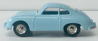 DINKY CARS-PORSCHE 356 A COUPE-DIE CAST MODEL-MODEL NUMBER: 182-SCALE: 1:43