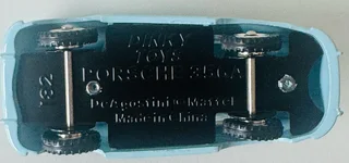 DINKY CARS-PORSCHE 356 A COUPE-DIE CAST MODEL-MODEL NUMBER: 182-SCALE: 1:43