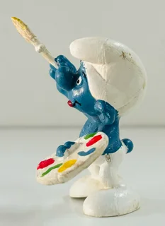 SMURF-PAINTER SMURF-PEYO