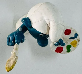 SMURF-PAINTER SMURF-PEYO