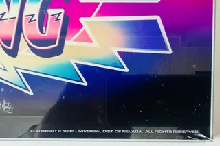 CASINO GAMING MACHINE ARTWORK SLOT MACHINE ARTWORK ADVERTISING-DOUBLE LIGHTNING GAMING MACHINE