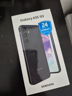 Samsung Galaxy A55 5g navy with cover