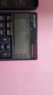 Sharp Calculator EL-5120 Solver Programmable
