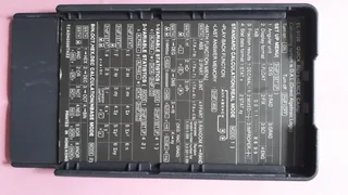 Sharp Calculator EL-5120 Solver Programmable