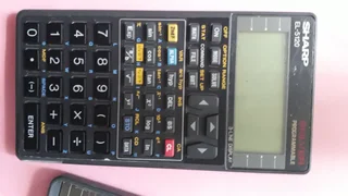 Sharp Calculator EL-5120 Solver Programmable